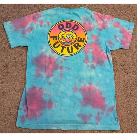 Odd Future OFWGKTA Tie Dye T-Shirt Tyler the Creator Men's Medium - Picture 2 of 4